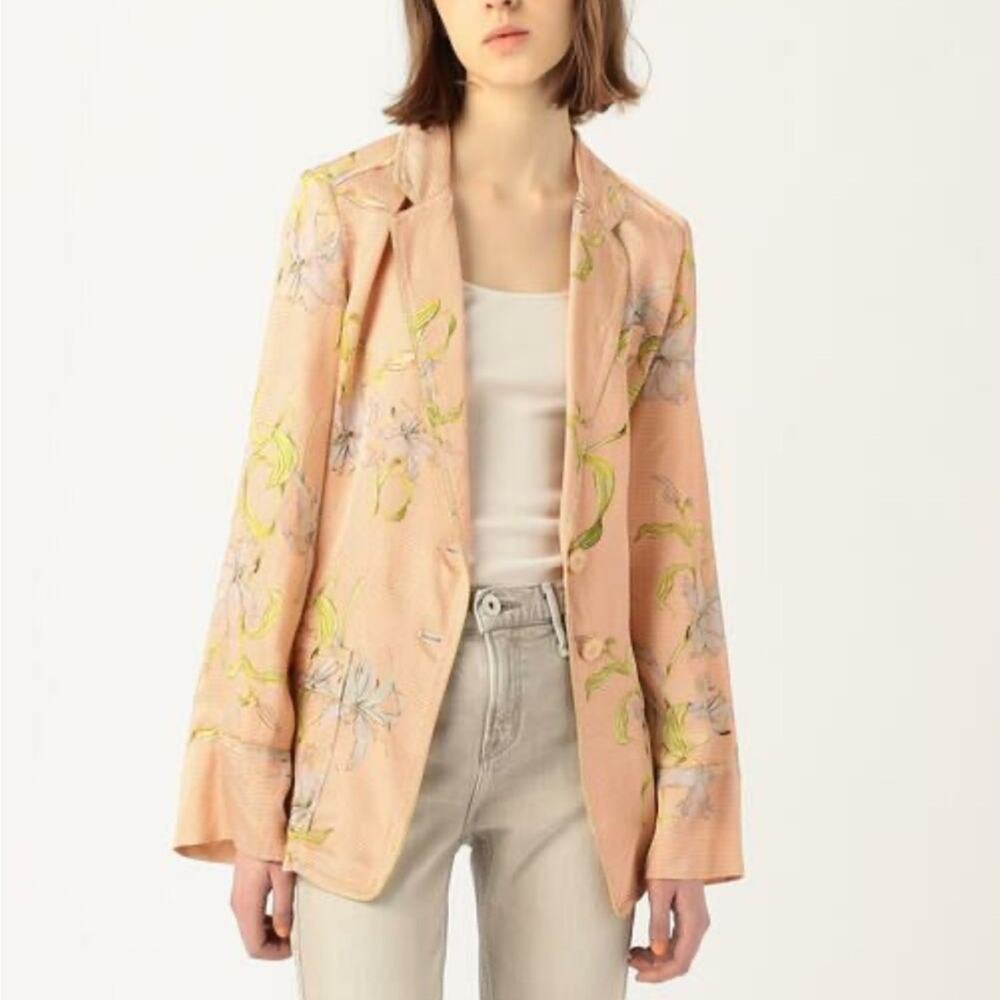 Forte Forte Floral Jacket Blazer Sz US 10